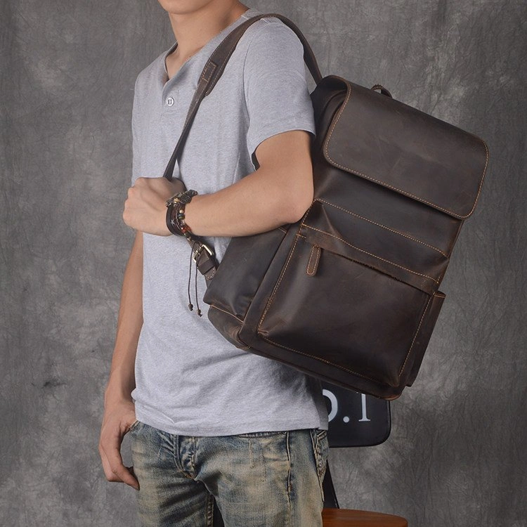 Genuine Leather Backpack - Best Father's Day Gift - photo 5