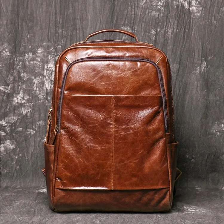 Genuine Leather Backpack - Father's Day Gift