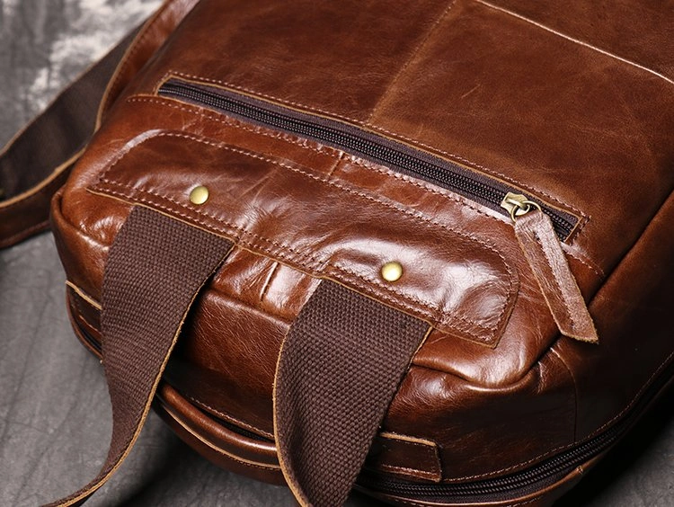 Genuine Leather Backpack - Father's Day Gift - photo 5