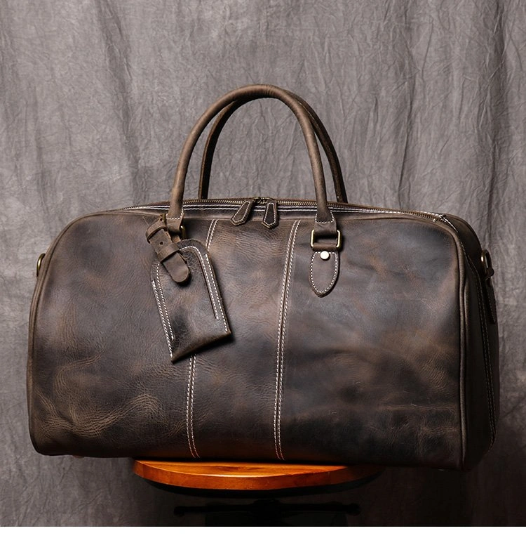 Genuine Leather Duffle Bag - Father's Day Gift - photo 2