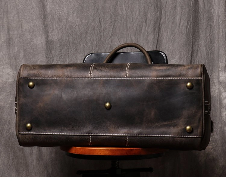 Genuine Leather Duffle Bag - Father's Day Gift - photo 3