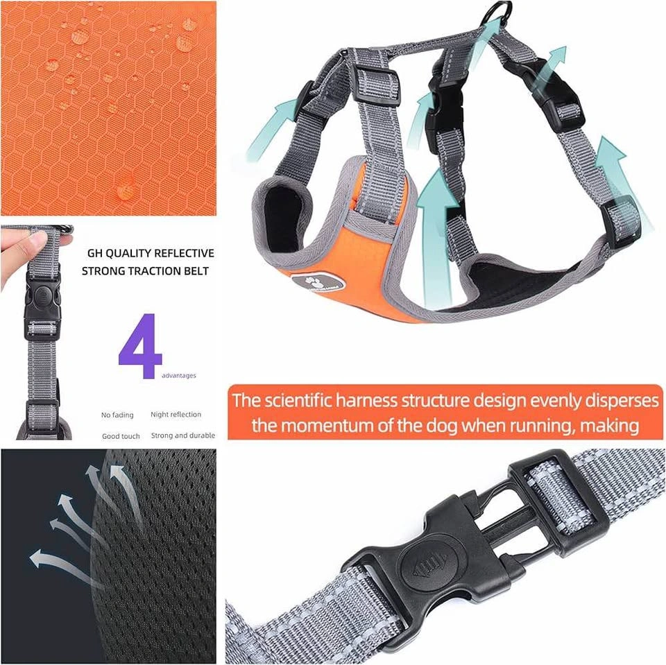 Dog Harness - Adjustable Reflective Pet Vest - photo 5