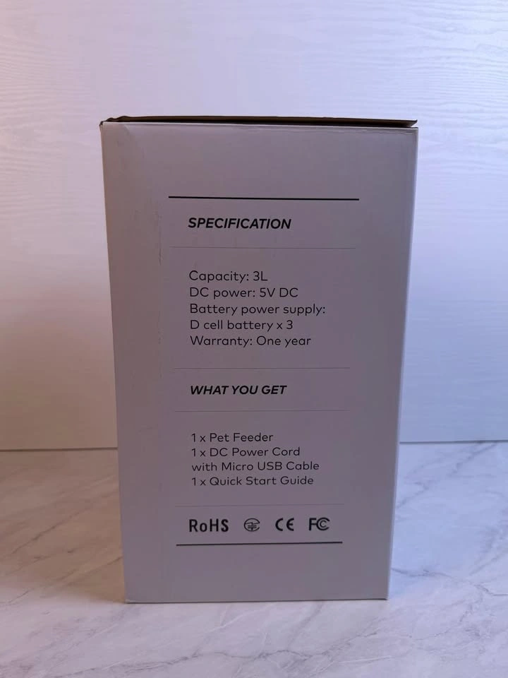 Pet Feeder 3L- Timed & Wifi Brand New - photo 5