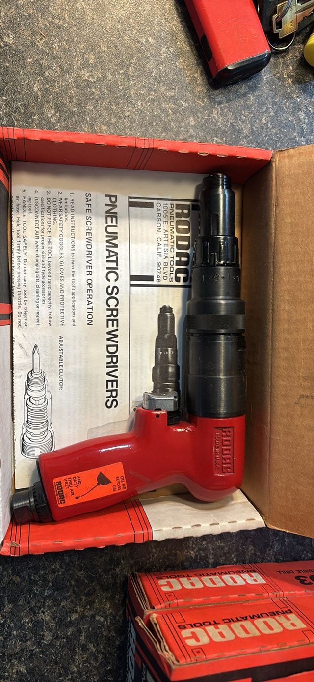 Rodac Pneumatic Screwdriver