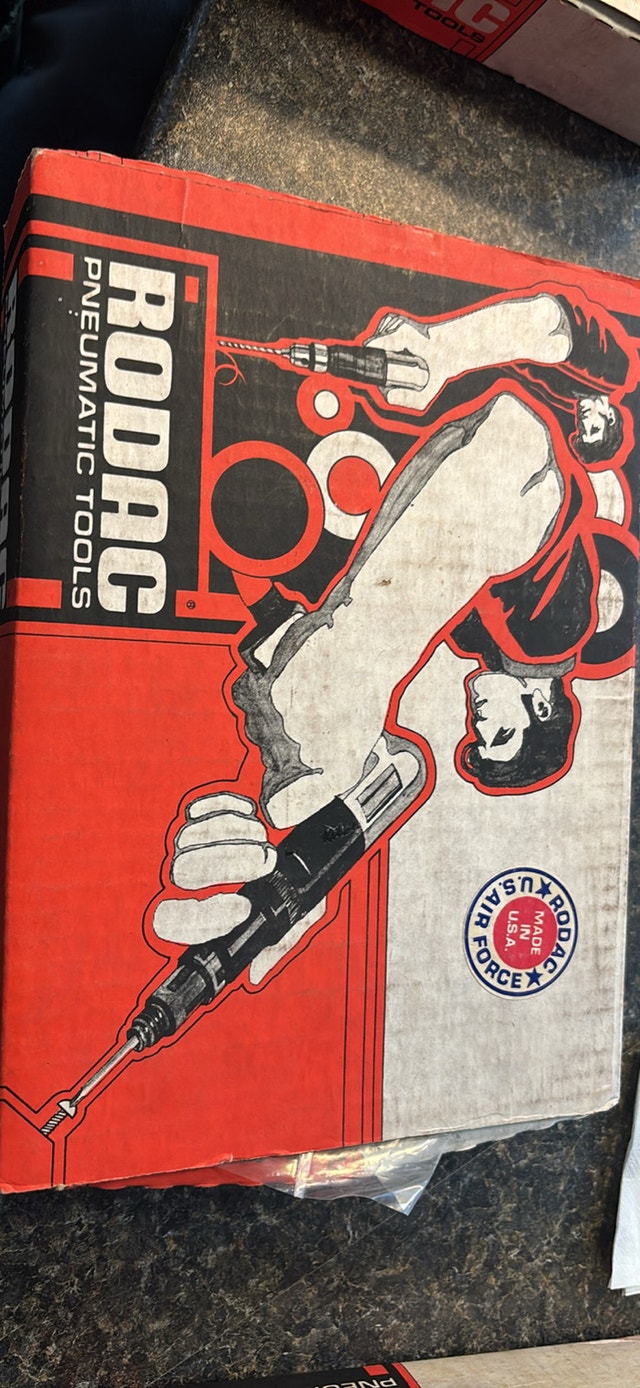 Rodac 0203 1/2" Reversible Pneumatic Drill