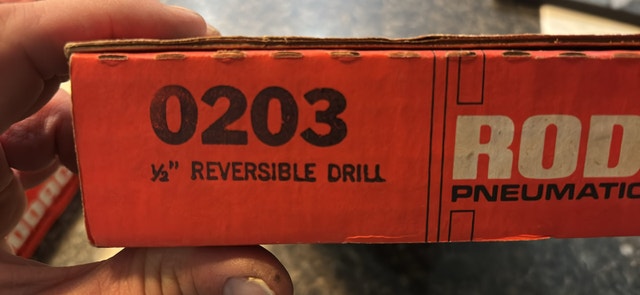 Rodac 0203 1/2" Reversible Pneumatic Drill - photo 2