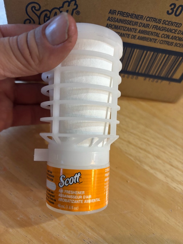 Scott Citrus Scented Air Freshener 6 Pack
