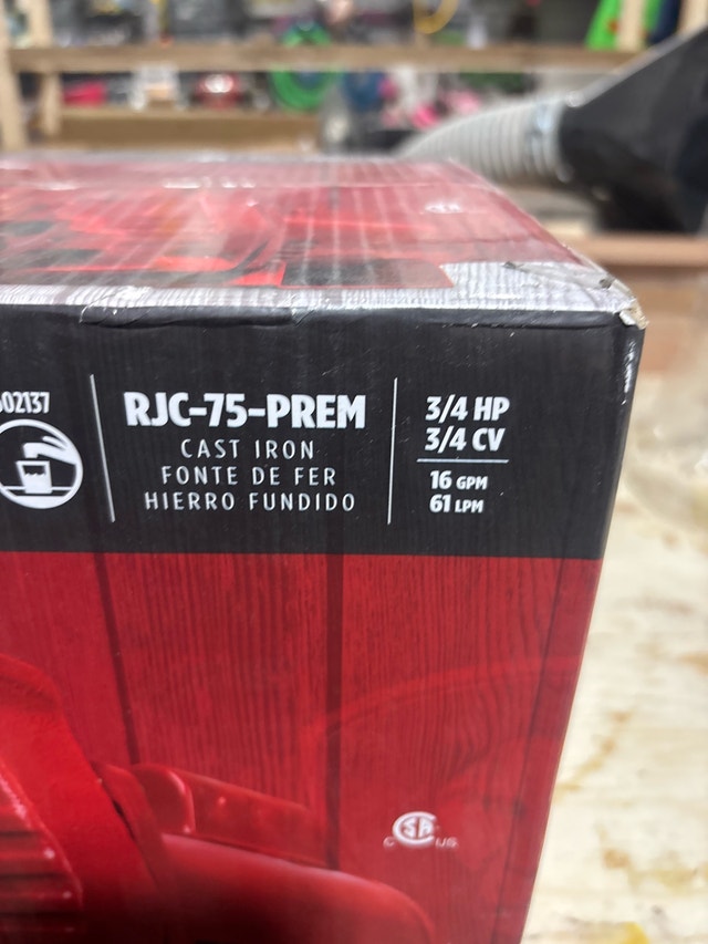 premium convertible jet pump 3/4 hp 16 gpm - photo 2