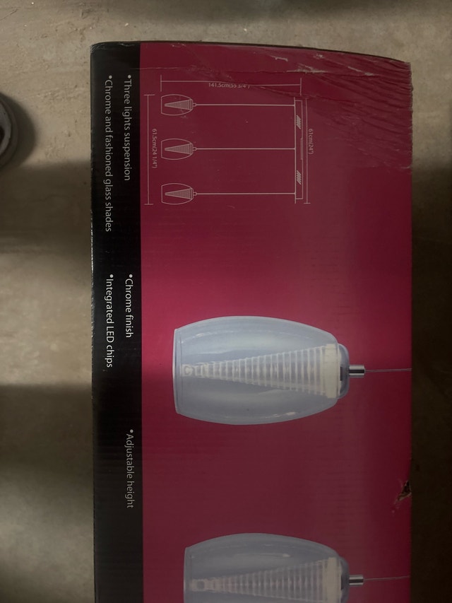 LED Three-Light Suspension Light - photo 2
