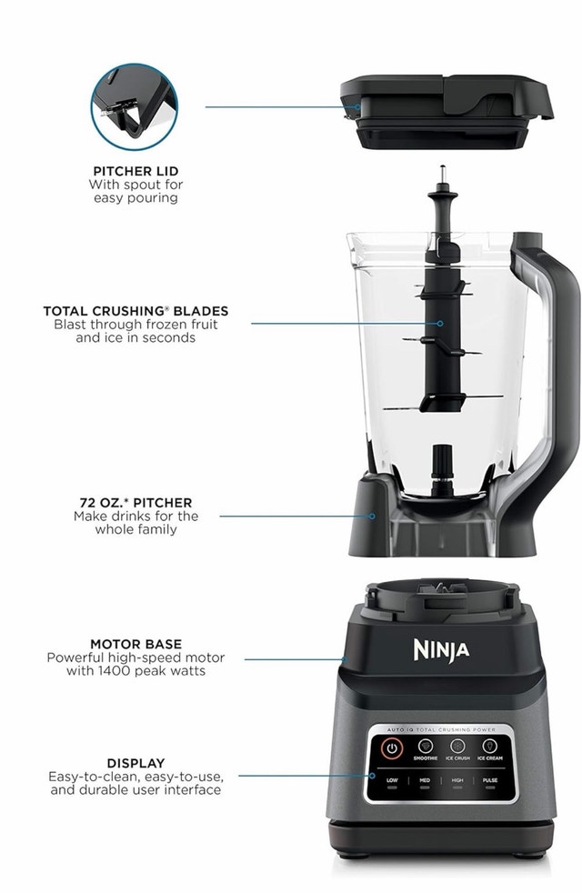 Ninja Auto-IQ Total Crushing Blender - photo 3