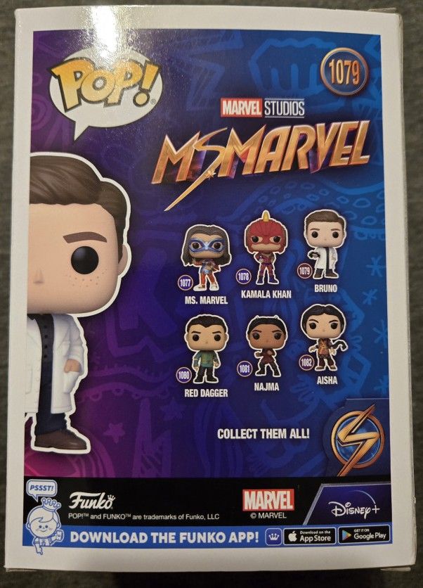 Funko Pop! Marvel (BRUNO) #1079 - photo 3