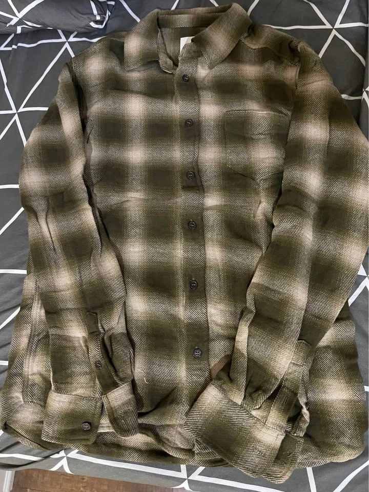 3pcs Bootlegger Mens Flannel Size S - photo 3
