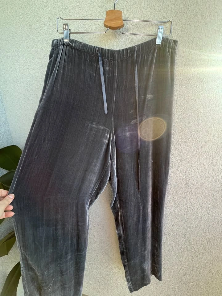Size XS, Merona Rayon Silk Velvet Lounge Pants - photo 2