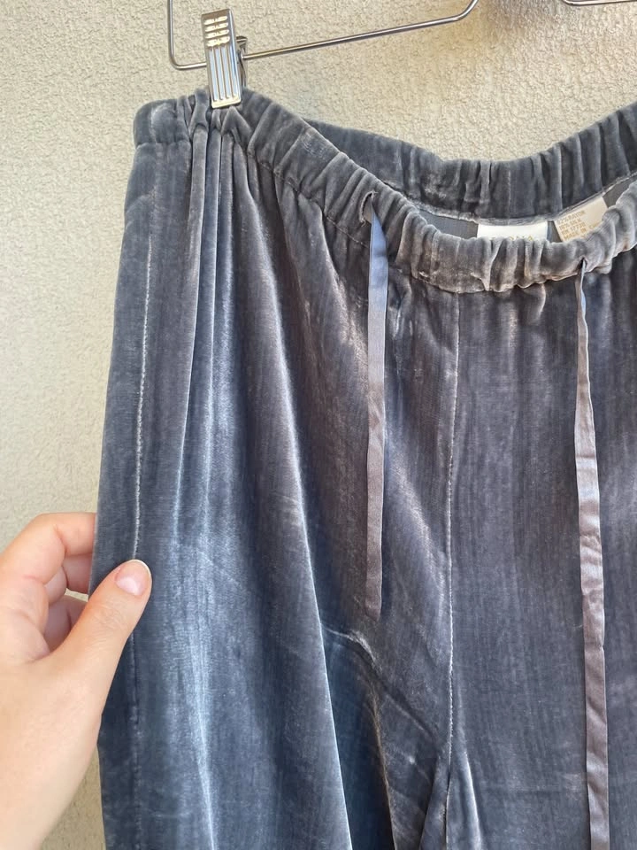 Size XS, Merona Rayon Silk Velvet Lounge Pants - photo 4