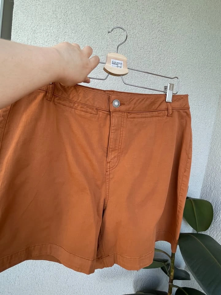 Size 16, New, PENN. Cotton Stretch Bermuda Shorts High Rise - photo 2