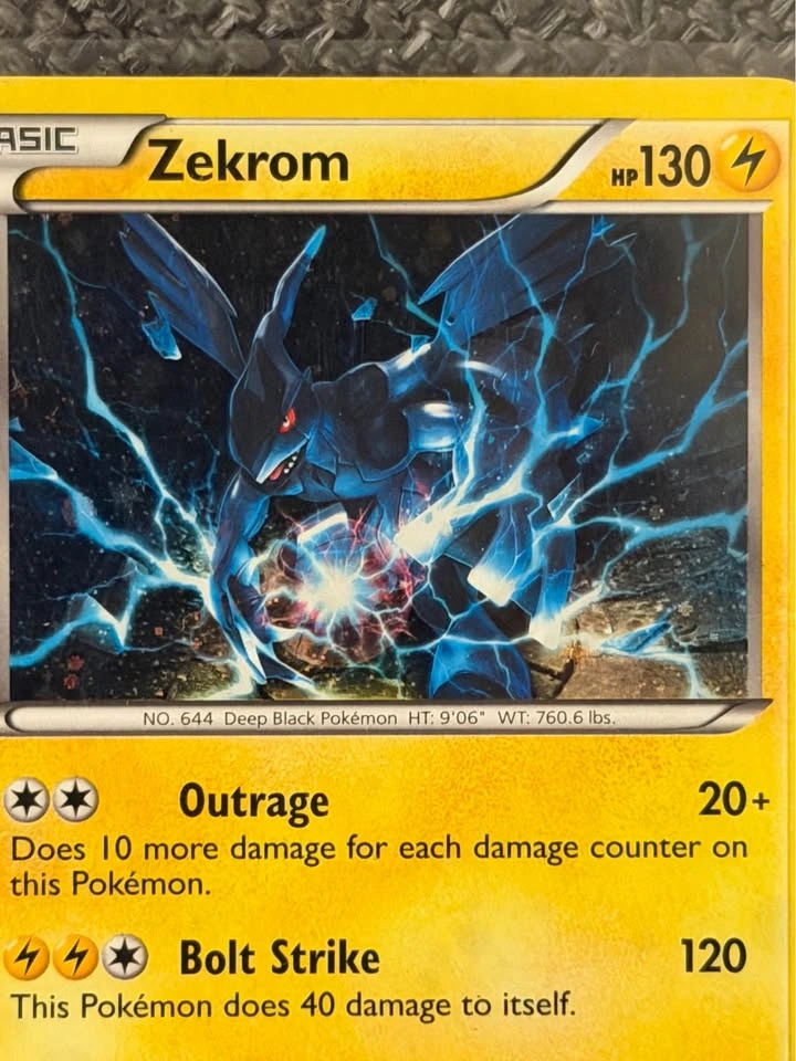 Pokemon Zekrom “Black and White” Holo Promo - photo 2