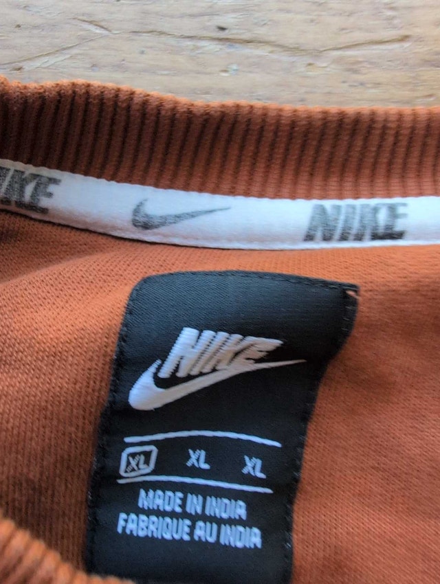 Nike Sweatshirt mens extra large tan - photo 2