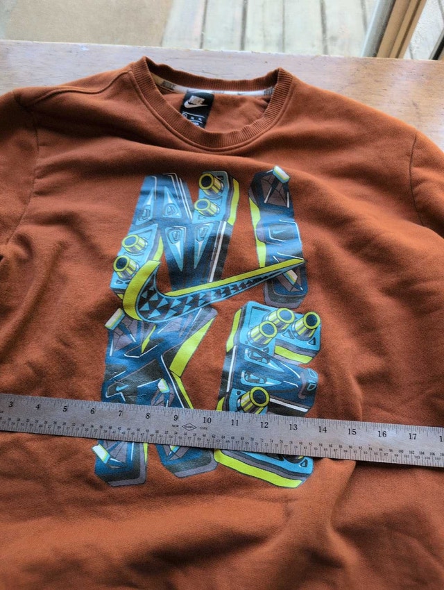 Nike Sweatshirt mens extra large tan - photo 3
