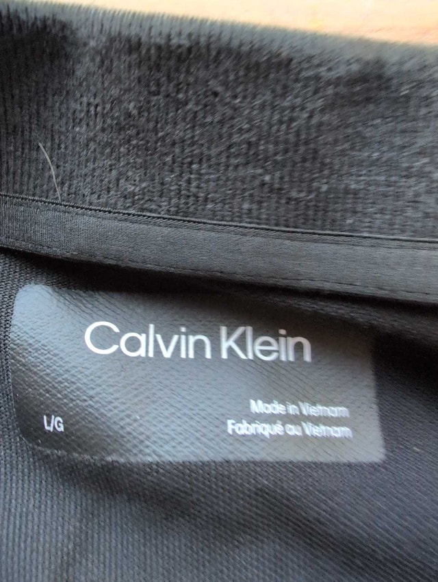 Calvin Klein Polo Shirt mens large black - photo 2