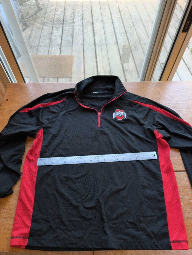 Sport-Tek Ohio State 1/4 Zip Pullover large black