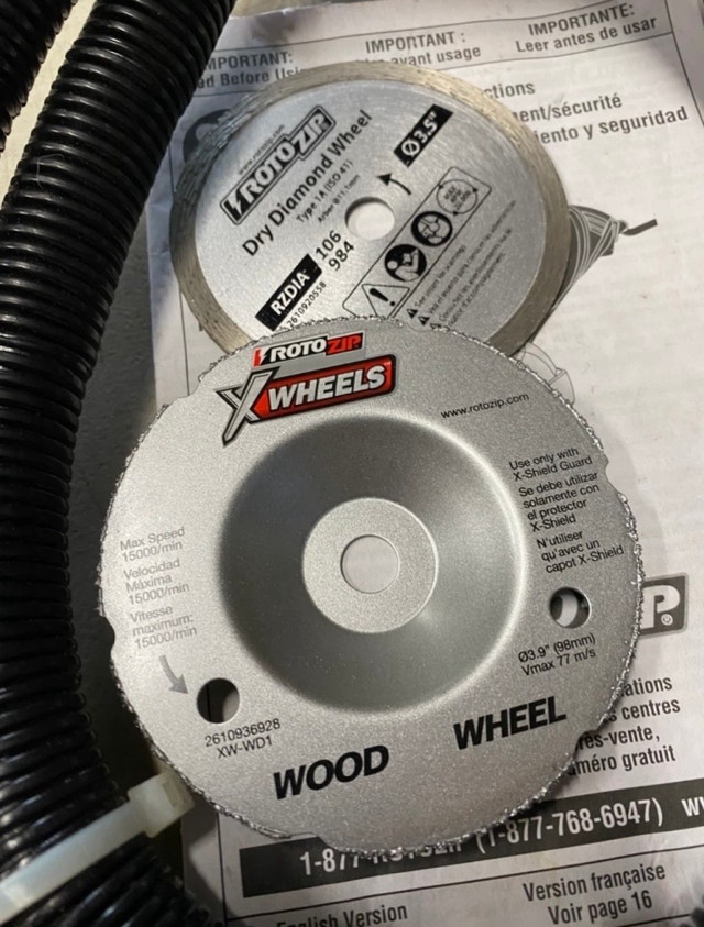 Rotozip saw Like new - photo 5