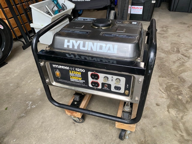 Hyundai hhd1250 generator for sale