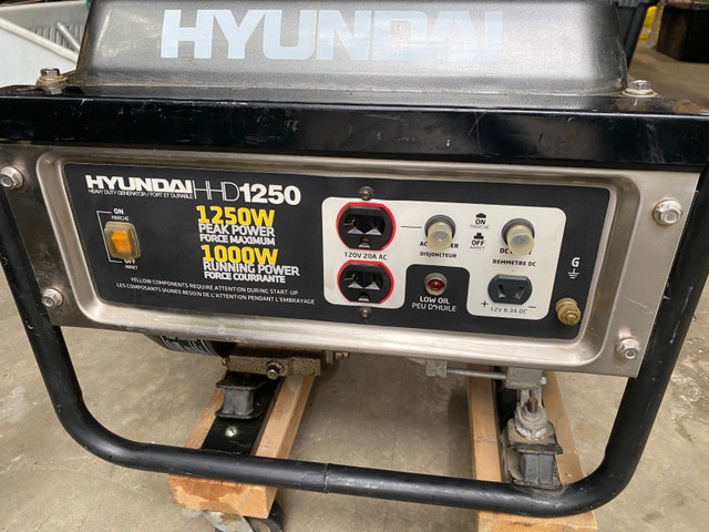 Hyundai hhd1250 generator for sale - photo 2