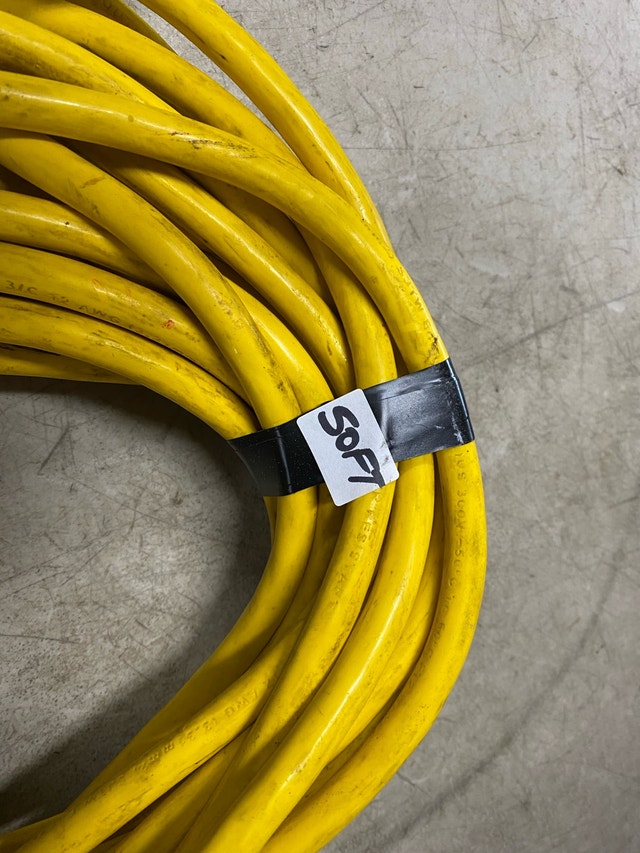 50 foot yellow jacket 12 gauge extension cord good condition - photo 5