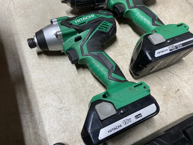 Hitachi 18v impact drill kit - photo 2