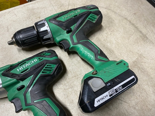 Hitachi 18v impact drill kit - photo 3