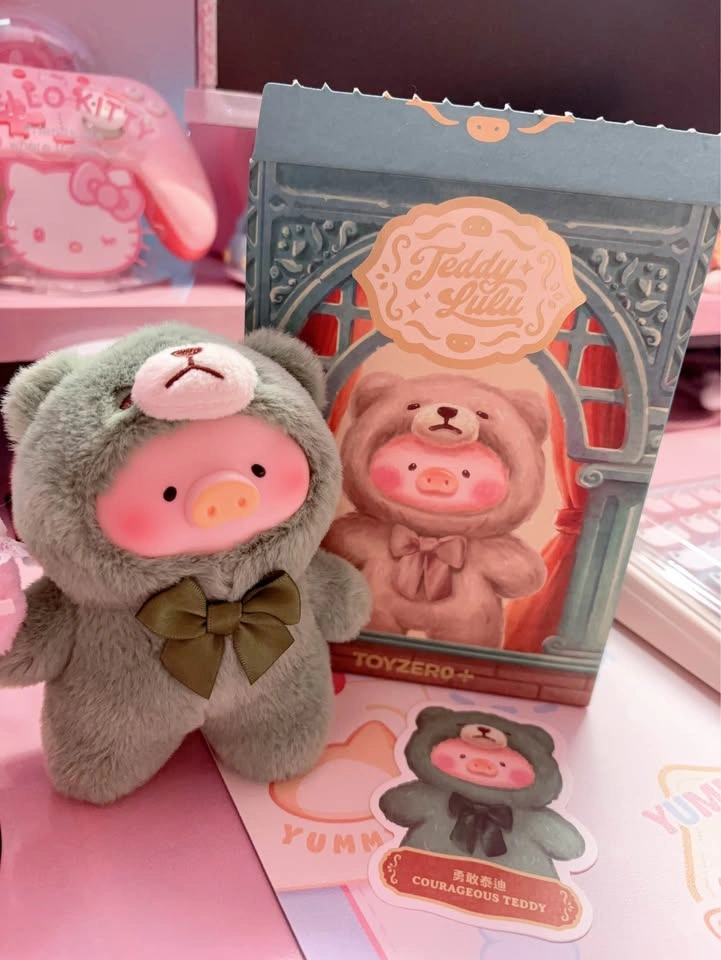 TOYZERO+ Teddy Lulu Courageous Teddy Pig Plush Keychain - photo 2