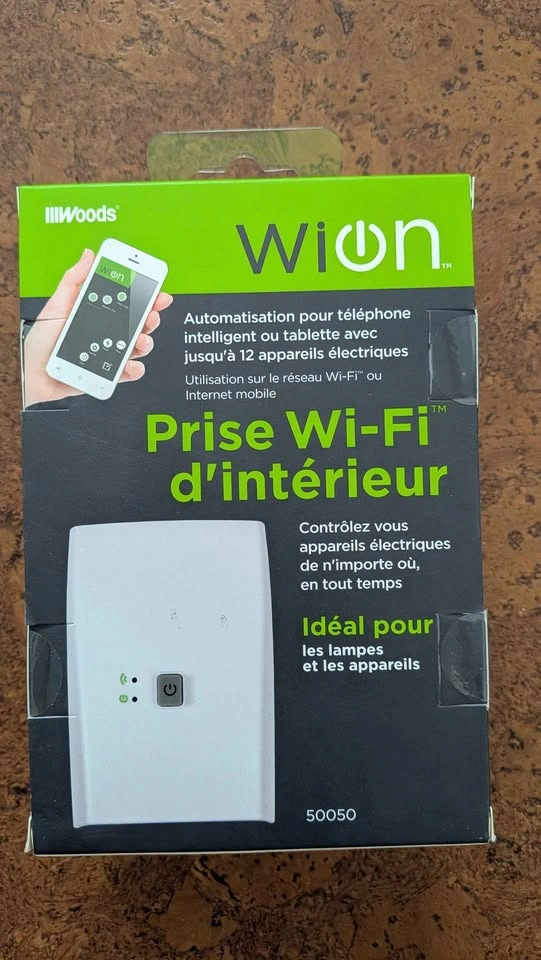 Woods Wion Indoor Wi-Fi Outlet Smart Plug - photo 2
