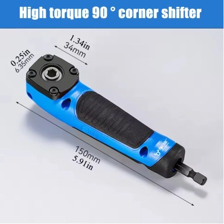 Multifunctional Electric Corner Screwdriver, High Torque 90 - photo 3