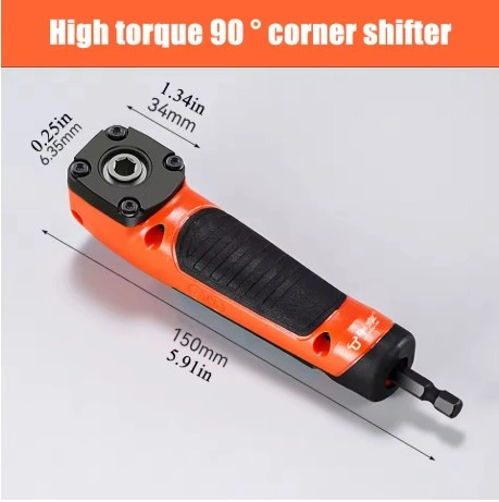 Multifunctional Electric Corner Screwdriver, High Torque 90 - photo 4