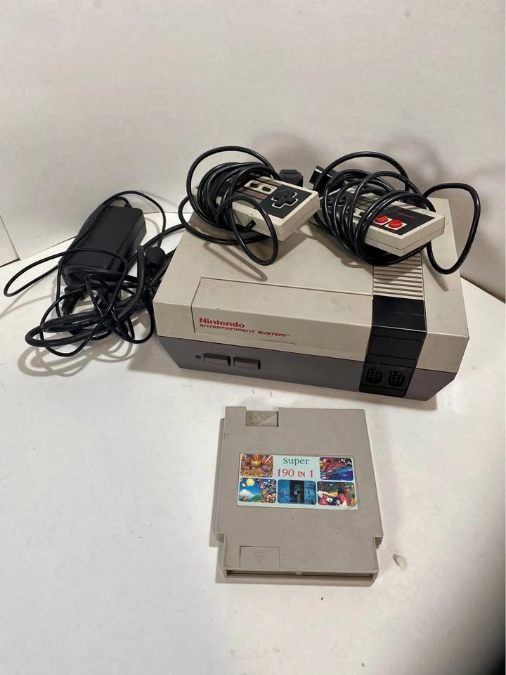 Nintendo NES Console and Super 190 in 1