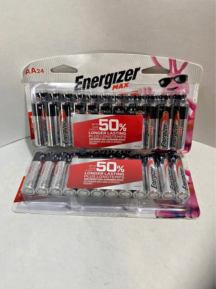 48 AA energizer max batteries