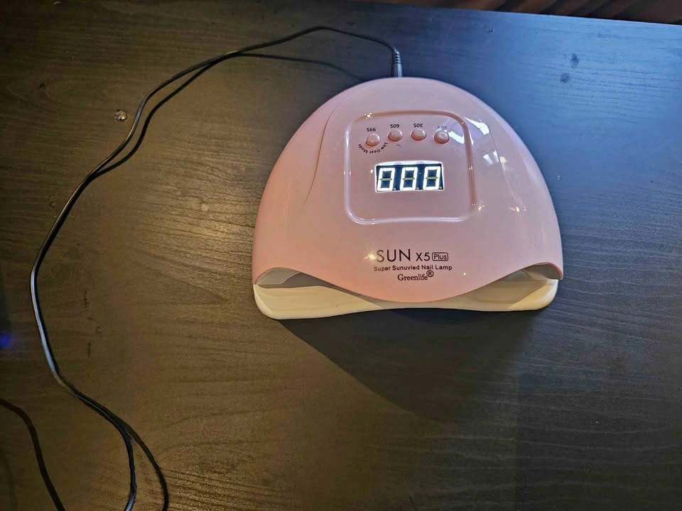 💅✨ SUN X5 Plus UV/LED Nail Lamp – Pink ✨💅