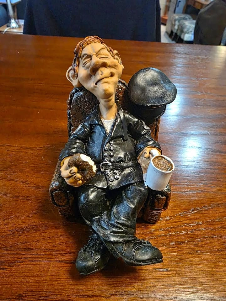 Sleeping Policeman Novelty Figure
