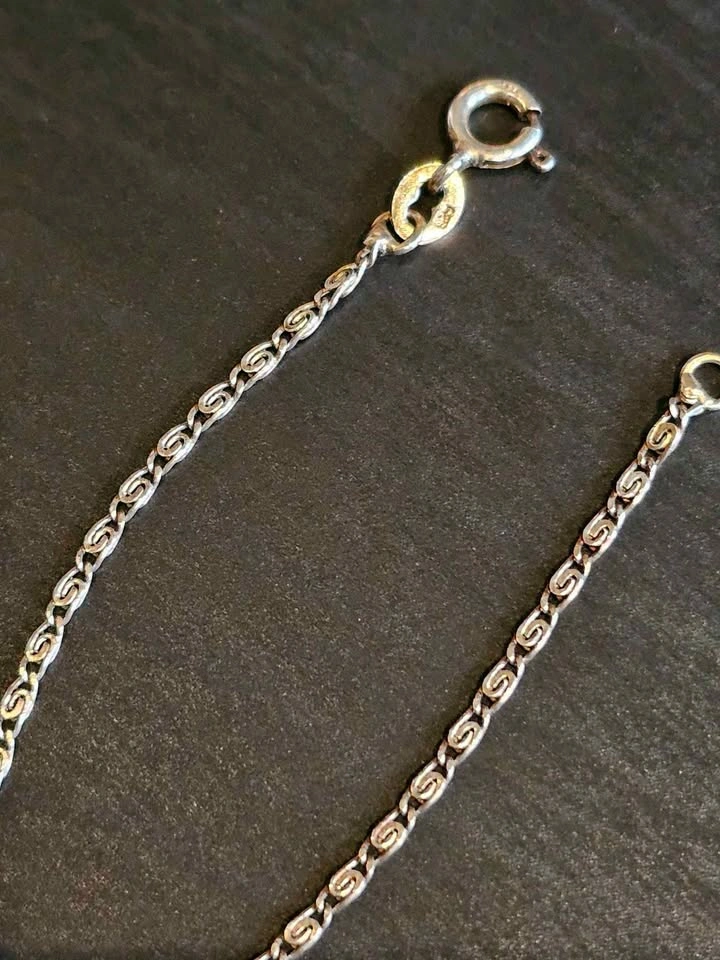 ✨ Italian S925 Sterling Silver “Fancy Link” Bracelet ✨ - photo 3