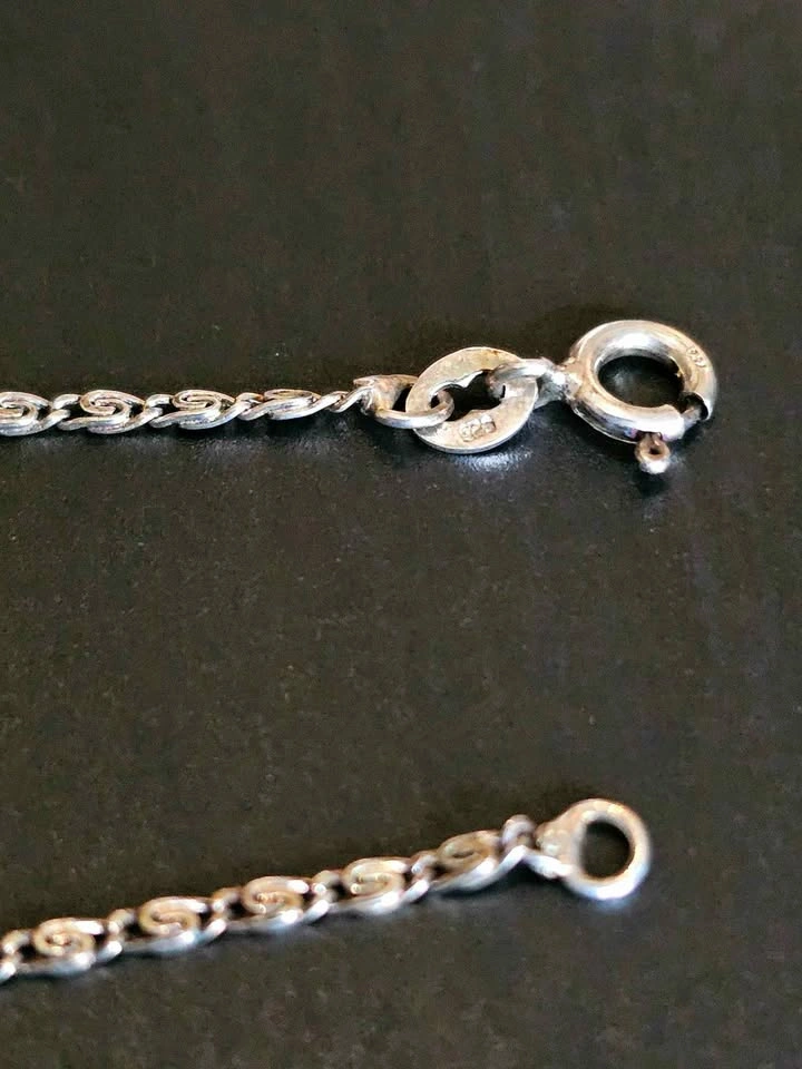 ✨ Italian S925 Sterling Silver “Fancy Link” Bracelet ✨ - photo 4