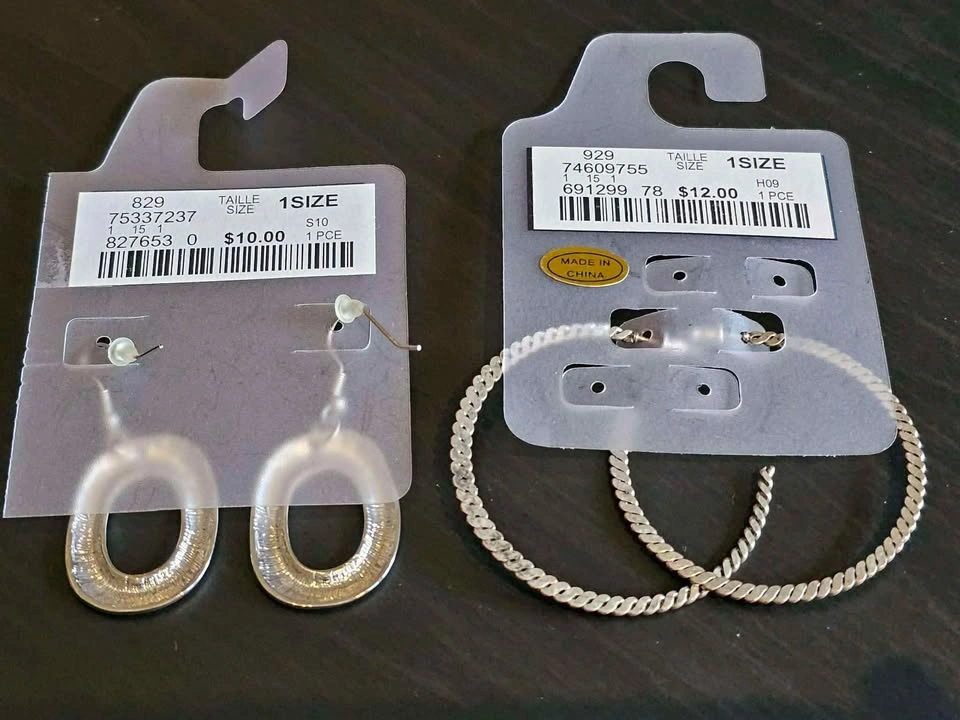 ✨ Silver-Tone Earrings Bundle ✨ - photo 5