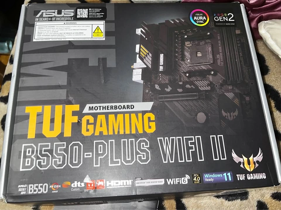 ASUS TUF Gaming B550-PLUS WIFI II Motherboard
