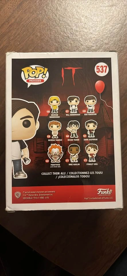IT Bill Denbrough #537 and Beverly Marsh #539 Funko Pops - photo 3