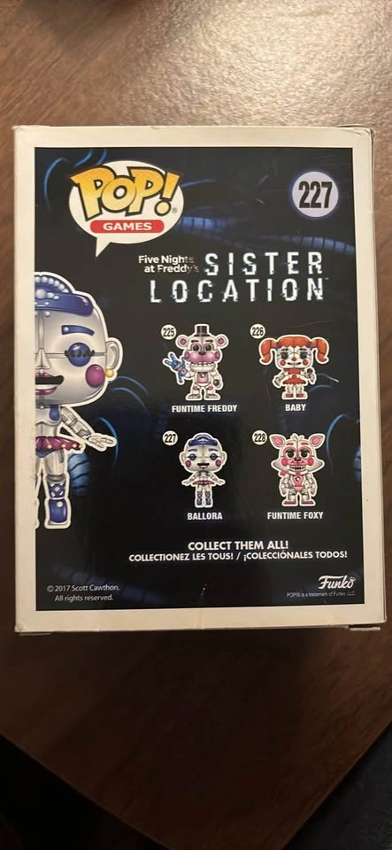 Ballora Funko pop 227 normal and chase - photo 3
