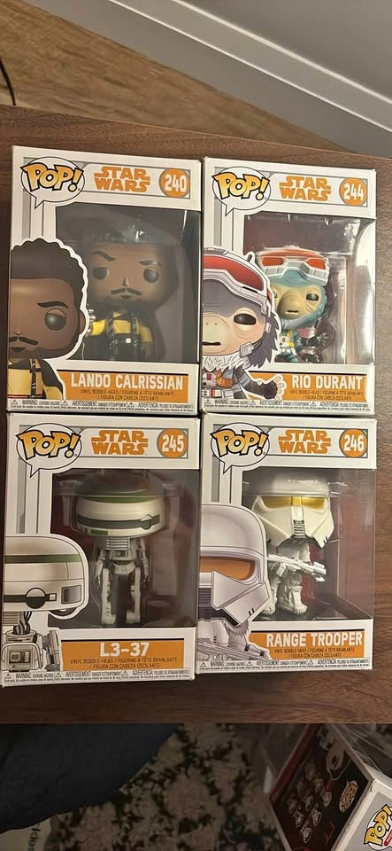 Star Wars Funko pops