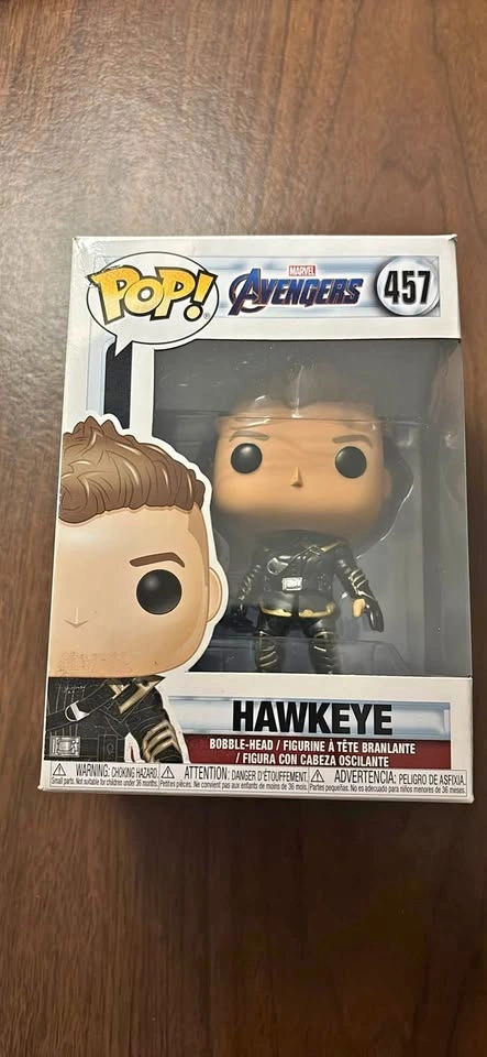 Hawkeye bobble head Funko pop #457