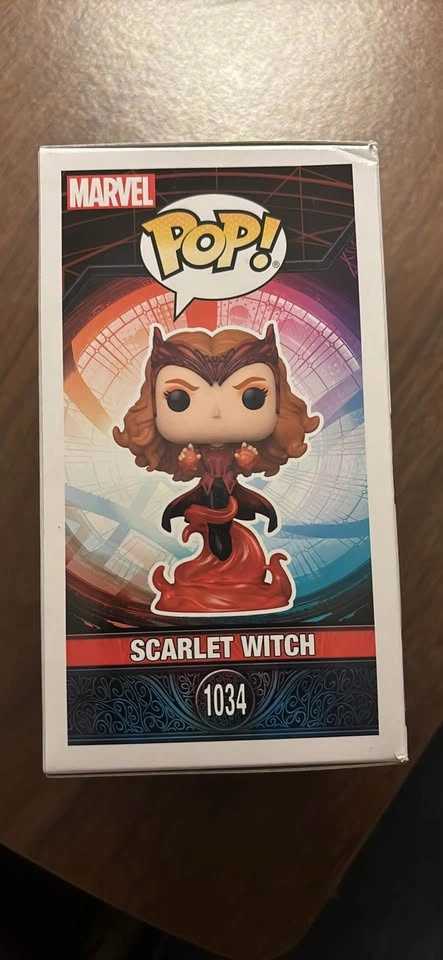 Scarlet witch multiverse of madness bobble head funko #1034 - photo 4