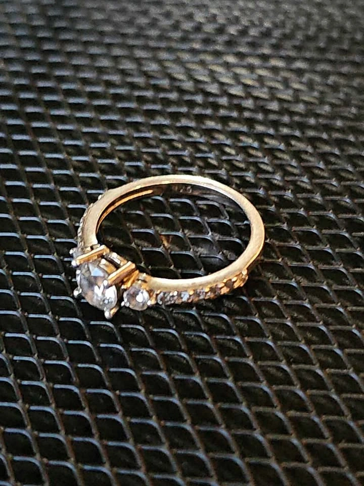 925 Sterling Silver CZ Bridal Set - photo 4