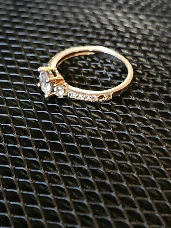 925 Sterling Silver CZ Bridal Set - photo 5