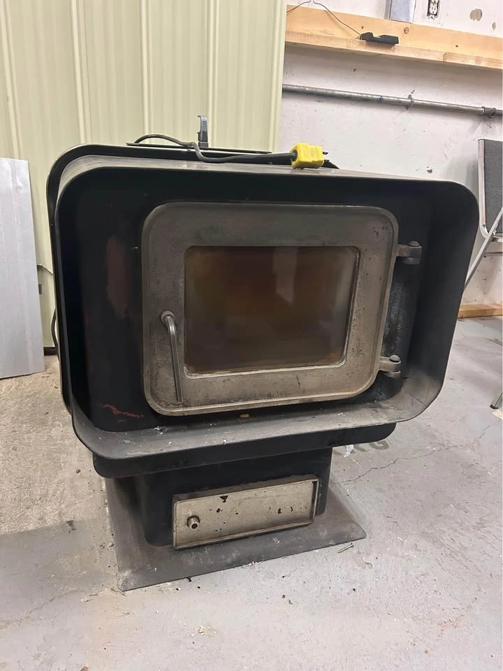 Pellet stove + stove